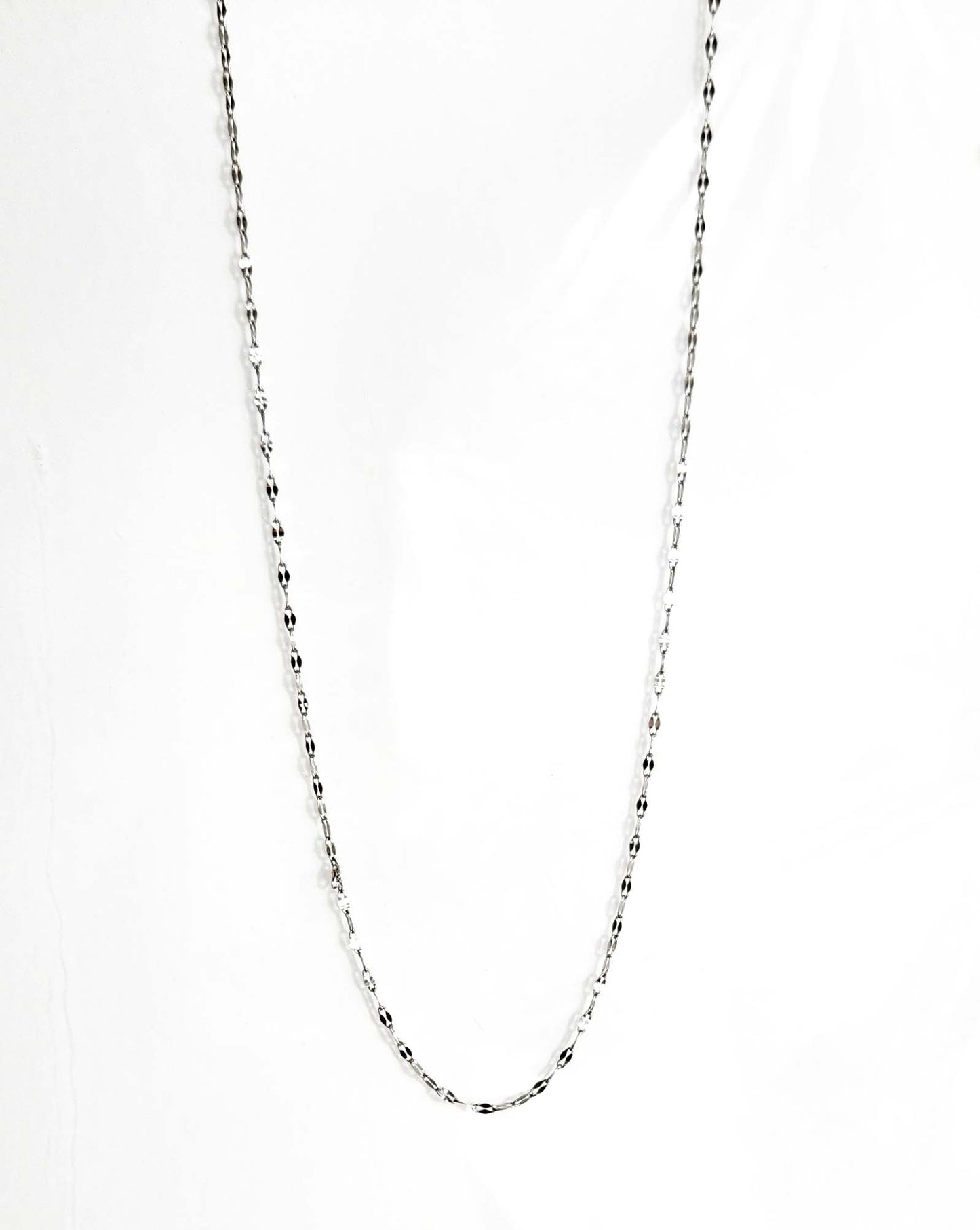 Silver Shine Layer Necklace