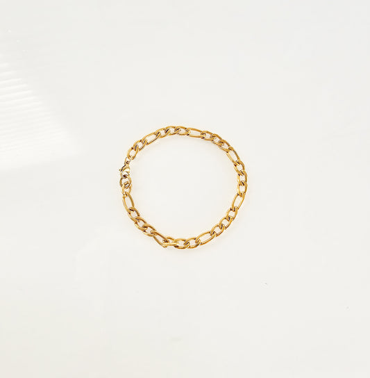 Cuban Chain Gold Bracelet